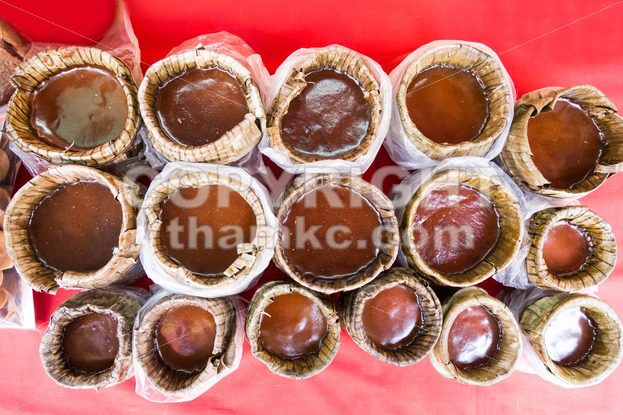 Chinese New Year glutinous rice cake, known as Nian Gao - ThamKC Royalty-Free Photos