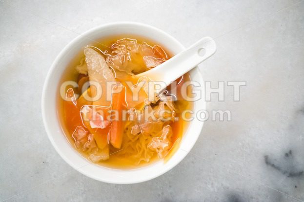 Traditional Chinese sweet dessert of fungus, ginkgo , longan, dates - ThamKC Royalty-Free Photos