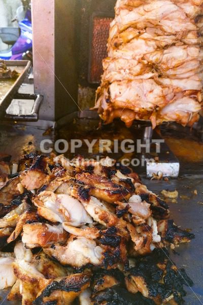 Burnt charred barbeque meat is unhealthy - ThamKC Royalty-Free Photos