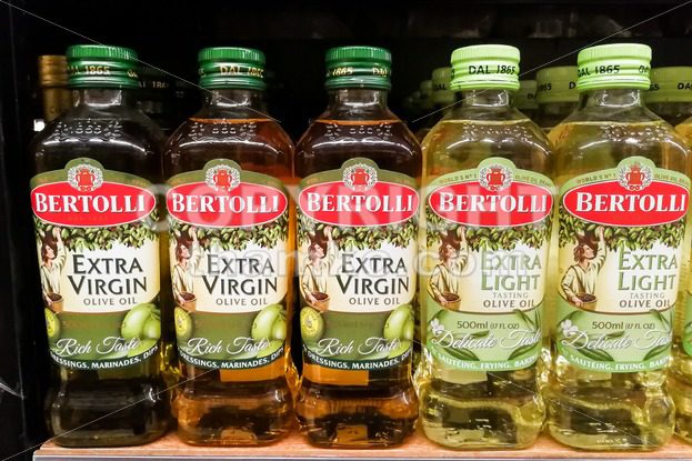 KUALA LUMPUR, Malaysia, June 25, 2017:  Bertolli is an Italian food brand. Originating as a brand of extra-virgin olive oil, it grew into an international brand of Italian and Mediterranean food. - ThamKC Royalty-Free Photos