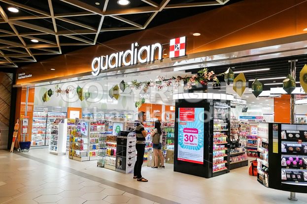 KUALA LUMPUR, Malaysia, June 25, 2017:  Guardian Pharmacy is the leading healthcare chain retailer with more than 500 outlets in Malaysia - ThamKC Royalty-Free Photos