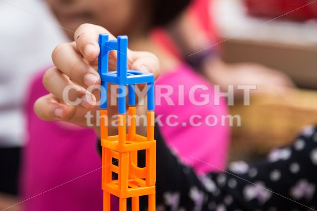 Kids playing the stacking chairs game during party - ThamKC Royalty-Free Photos